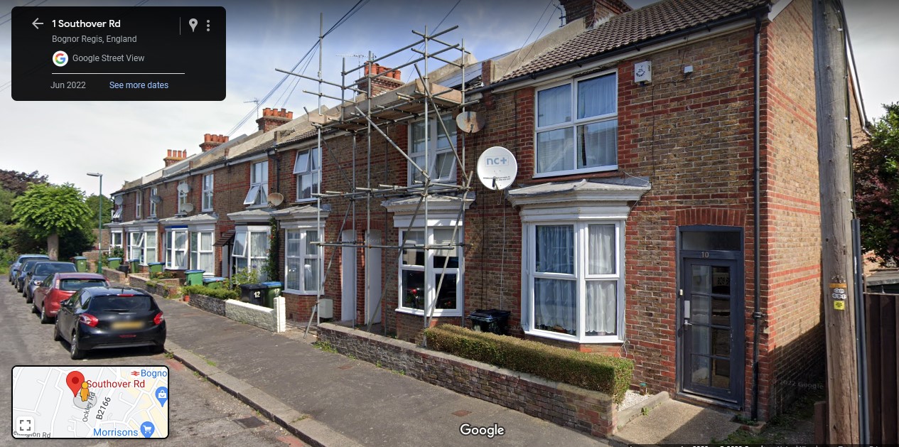 Southover Road, Bognor Regis, Sussex - click image to return