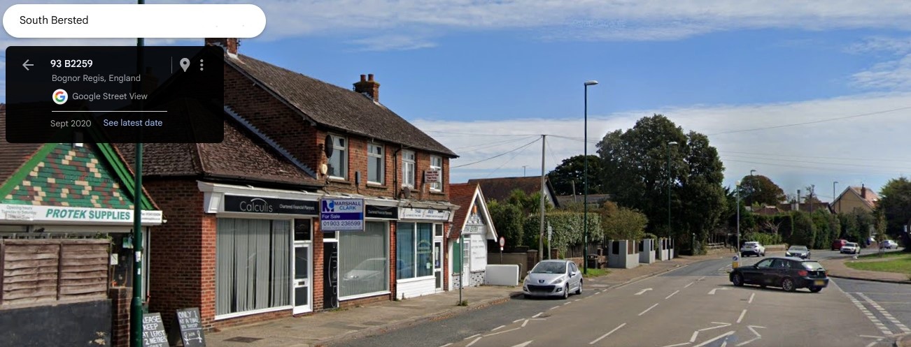 Chichester Road, South Bersted, Bognor - click image to return
