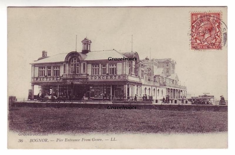 Old photo of Bognor Regis, Sussex - click to return