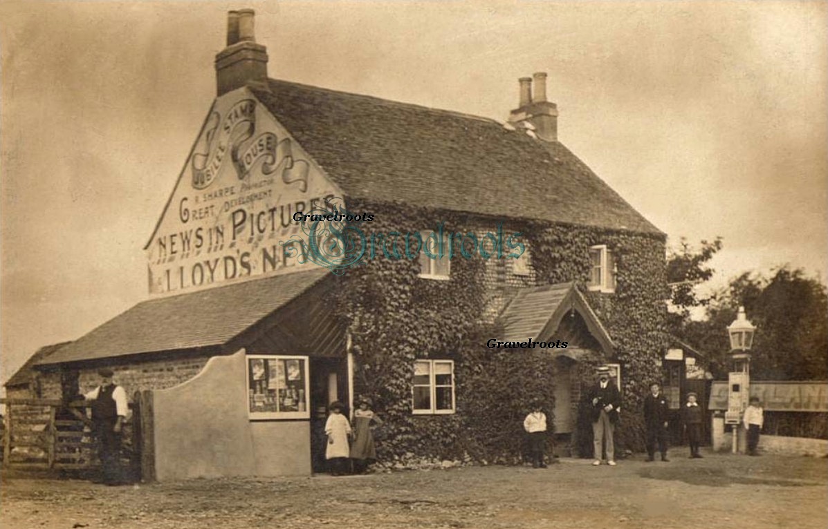 Old photo of Jubilee Stamp House, North Bersted, Bognor, Sussex - see images below