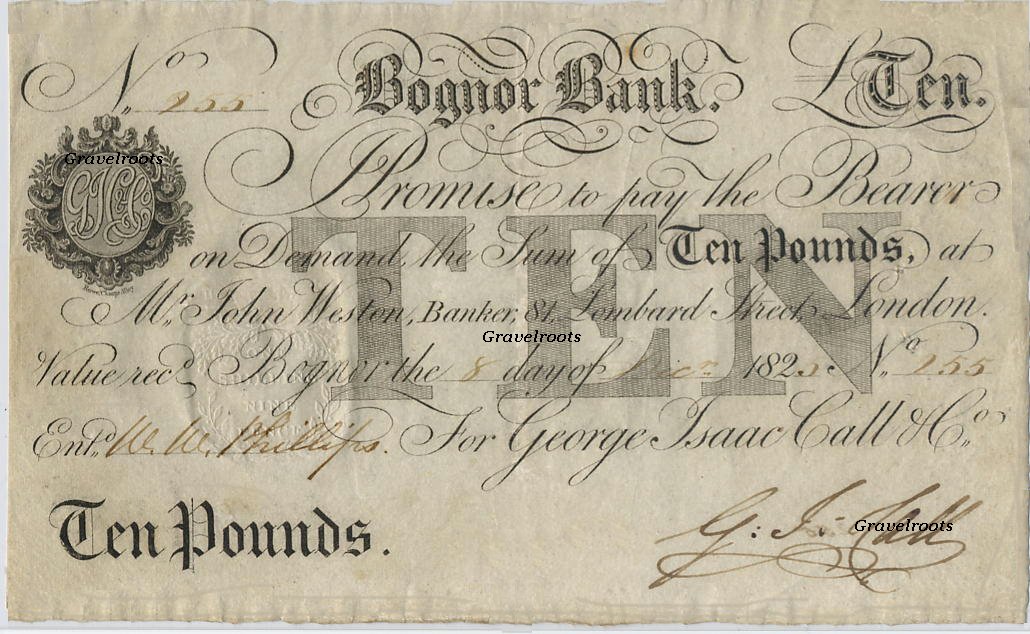 Old photo of Bognor Regis, Sussex - click to return