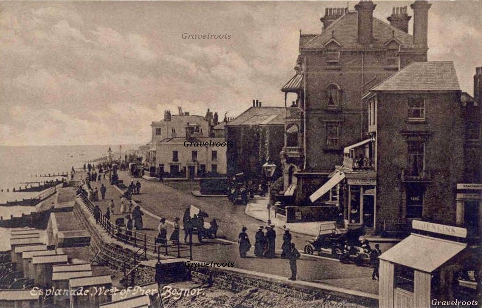 Old photo of Bognor Regis, Sussex - click to return