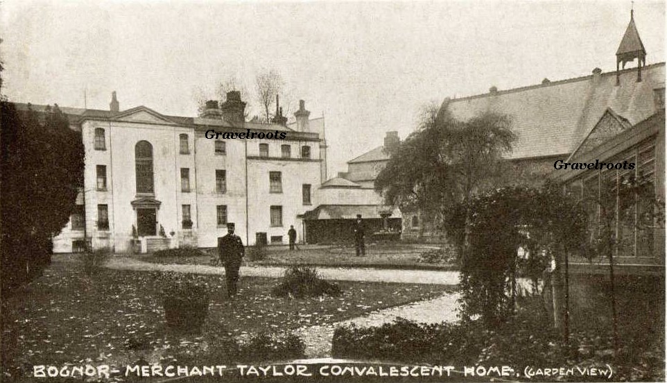 Old photo of Merchant Taylor Convalescent Home, Bognor Regis, Sussex - click to return
