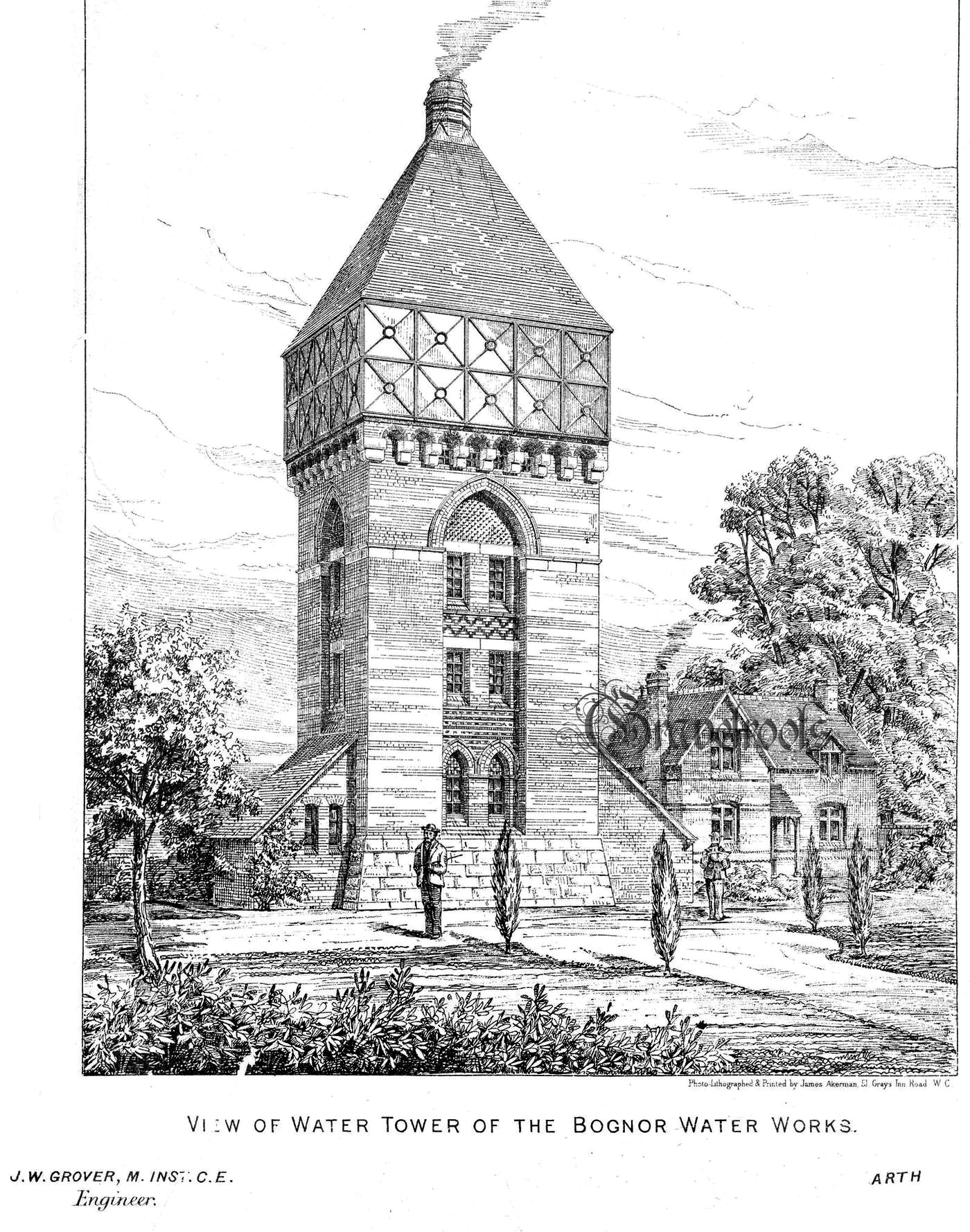 Old photo of Bognor Regis, Sussex - see image below