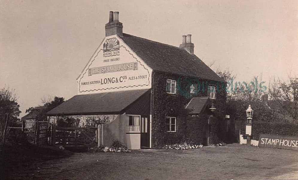Old photo of Stamp House, North Bersted, Bognor Regis, Sussex  - further images below