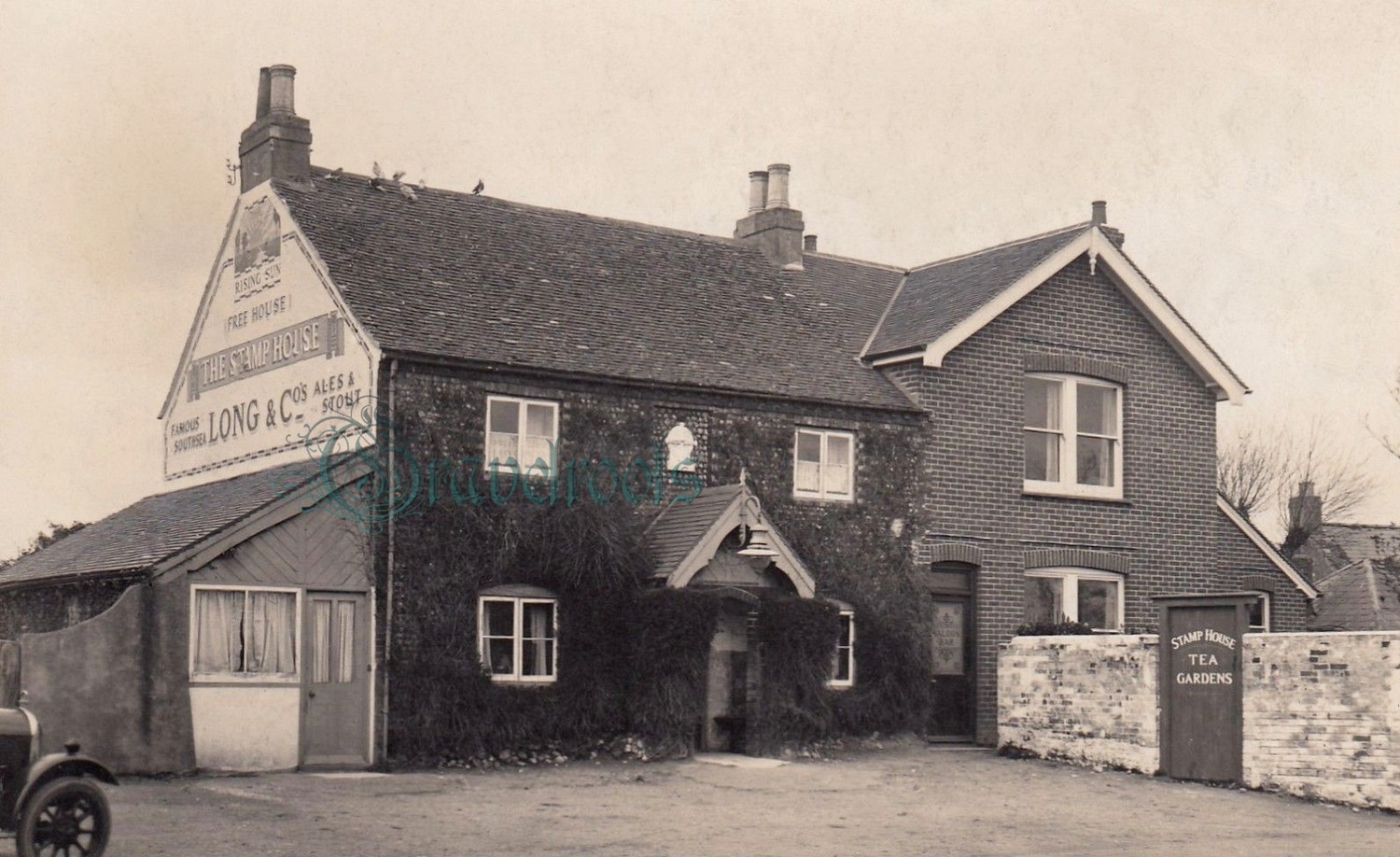 Old photo of Stamp House, North Bersted, Bognor Regis, Sussex  - further images below