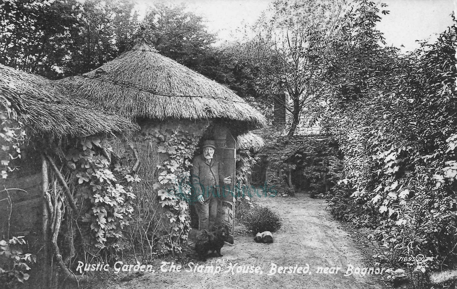 Old photo of Stamp House, North Bersted, Bognor Regis, Sussex  - further images below