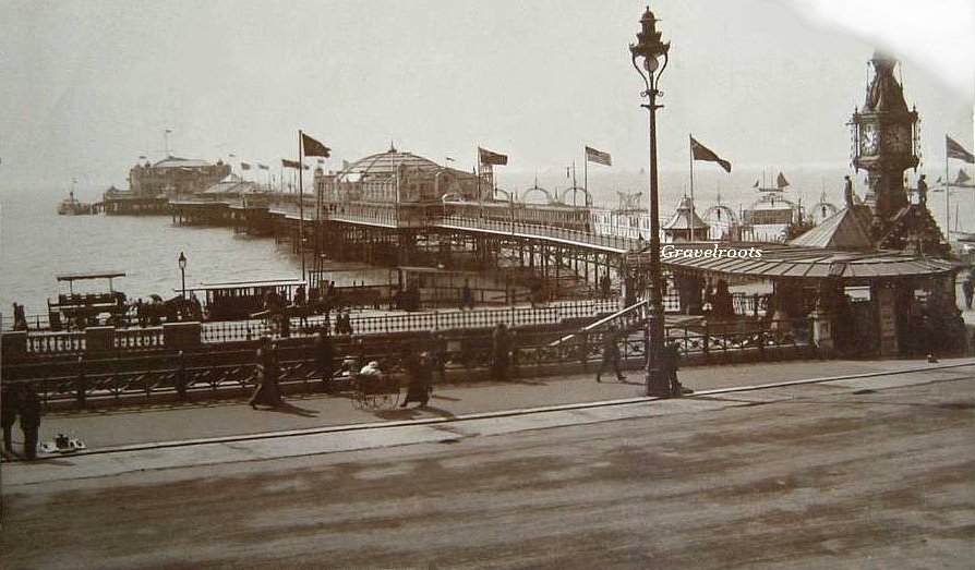 Brighton Aquarium and Palace Pier - scroll down