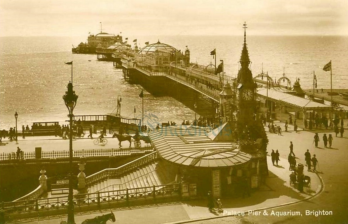 Aquarium & Pier, Brighton, Sussex - further image below
