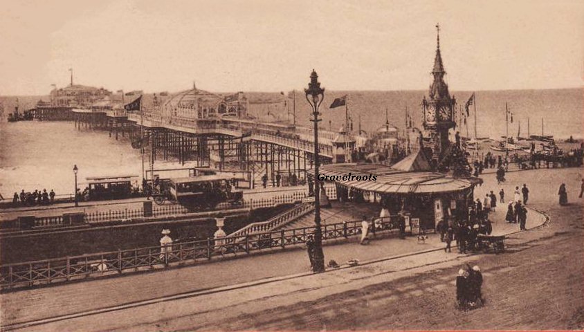 Brighton Aquarium and Palace Pier - scroll down