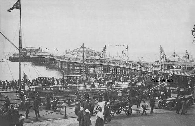 Brighton Aquarium and Palace Pier - scroll down