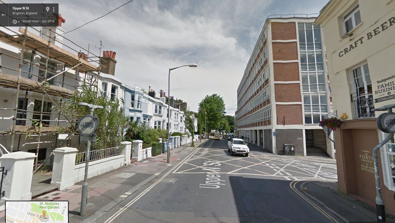 Upper North Street, Brighton - click image to return