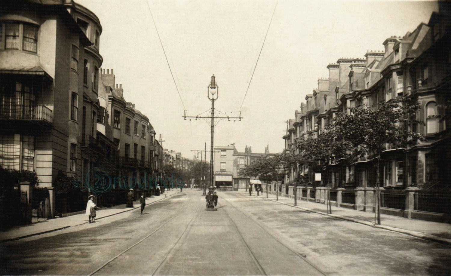 Old photo Upper Rock Gardens, Brighton -  - click image below to return