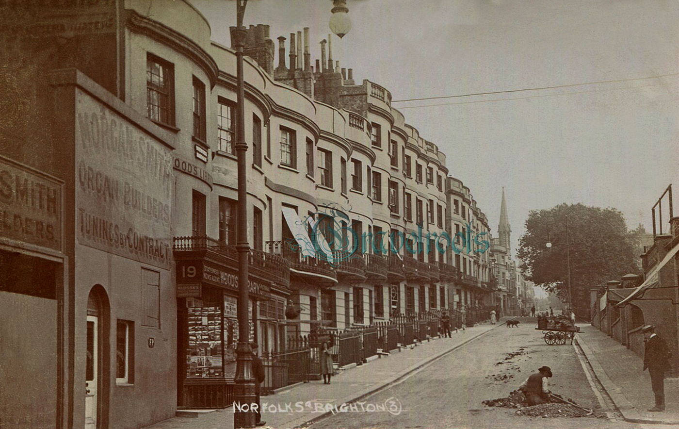 Old Norfolk Square, Brighton -  - click image below to return