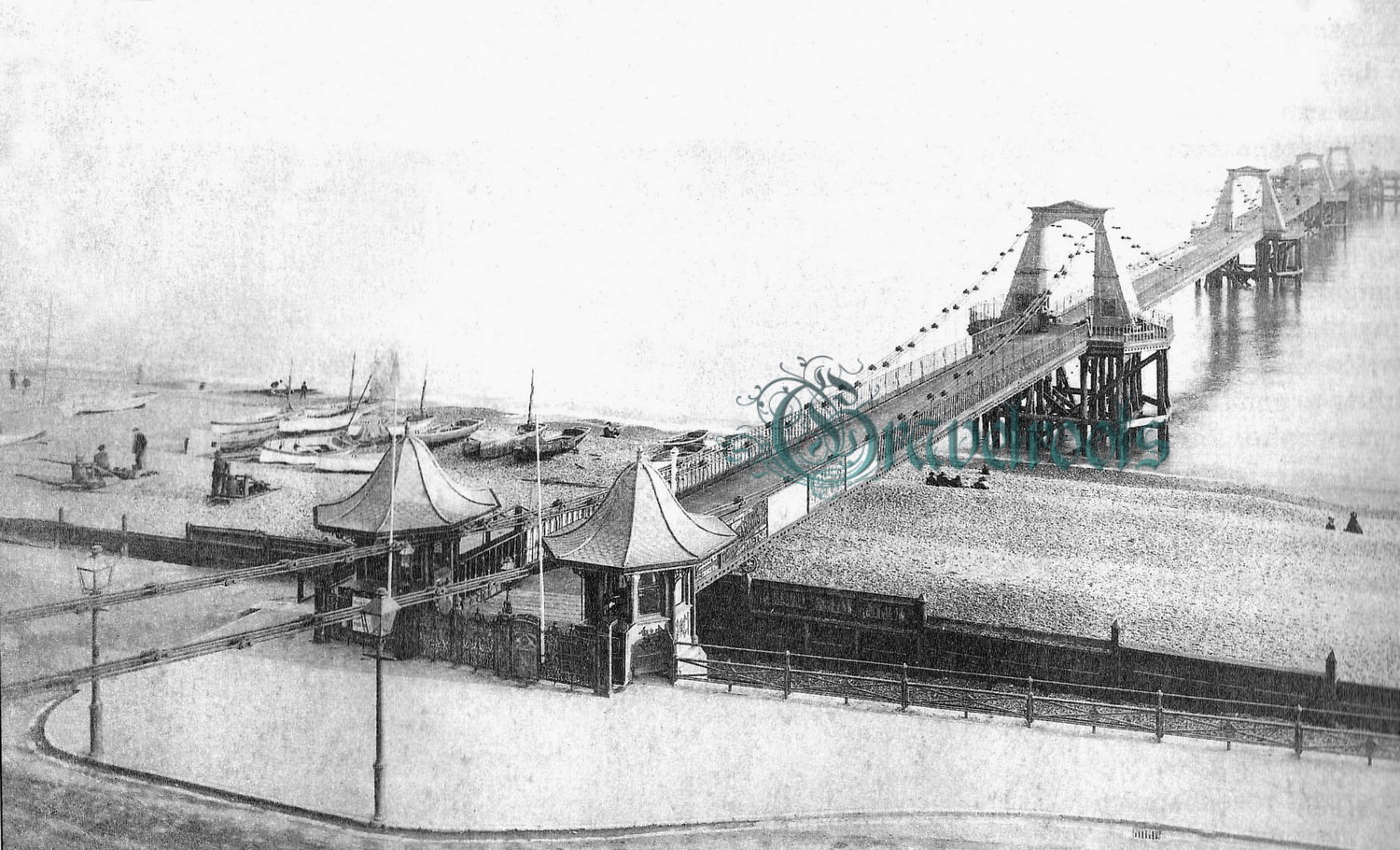 Old Chain Pier, Brighton -  - click image below to return