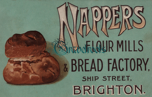 Nappers bread - old advert