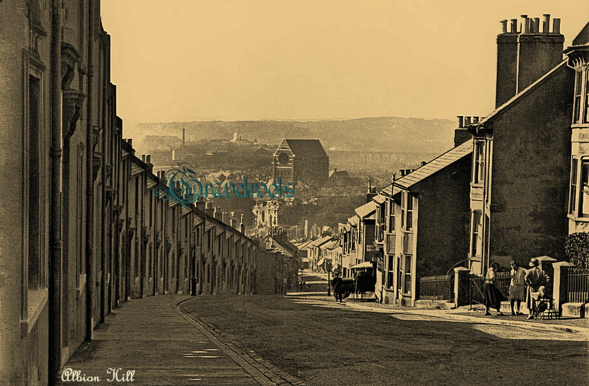 Old photo of Albion Hill, Brighton -  - click image below to return