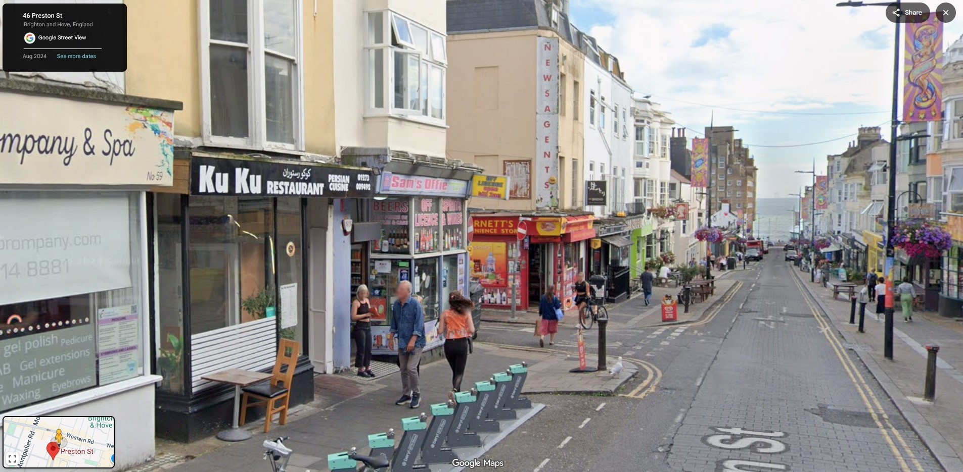 Preston Street, Brighton & Hove - click image to return