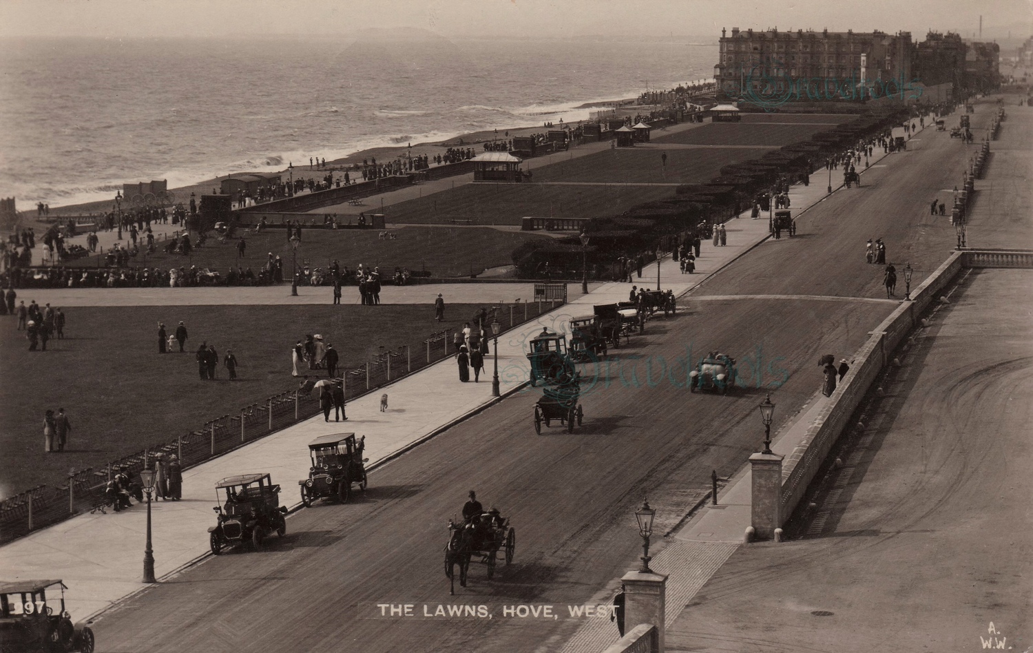 Old photo of Hove -  - click image below to return