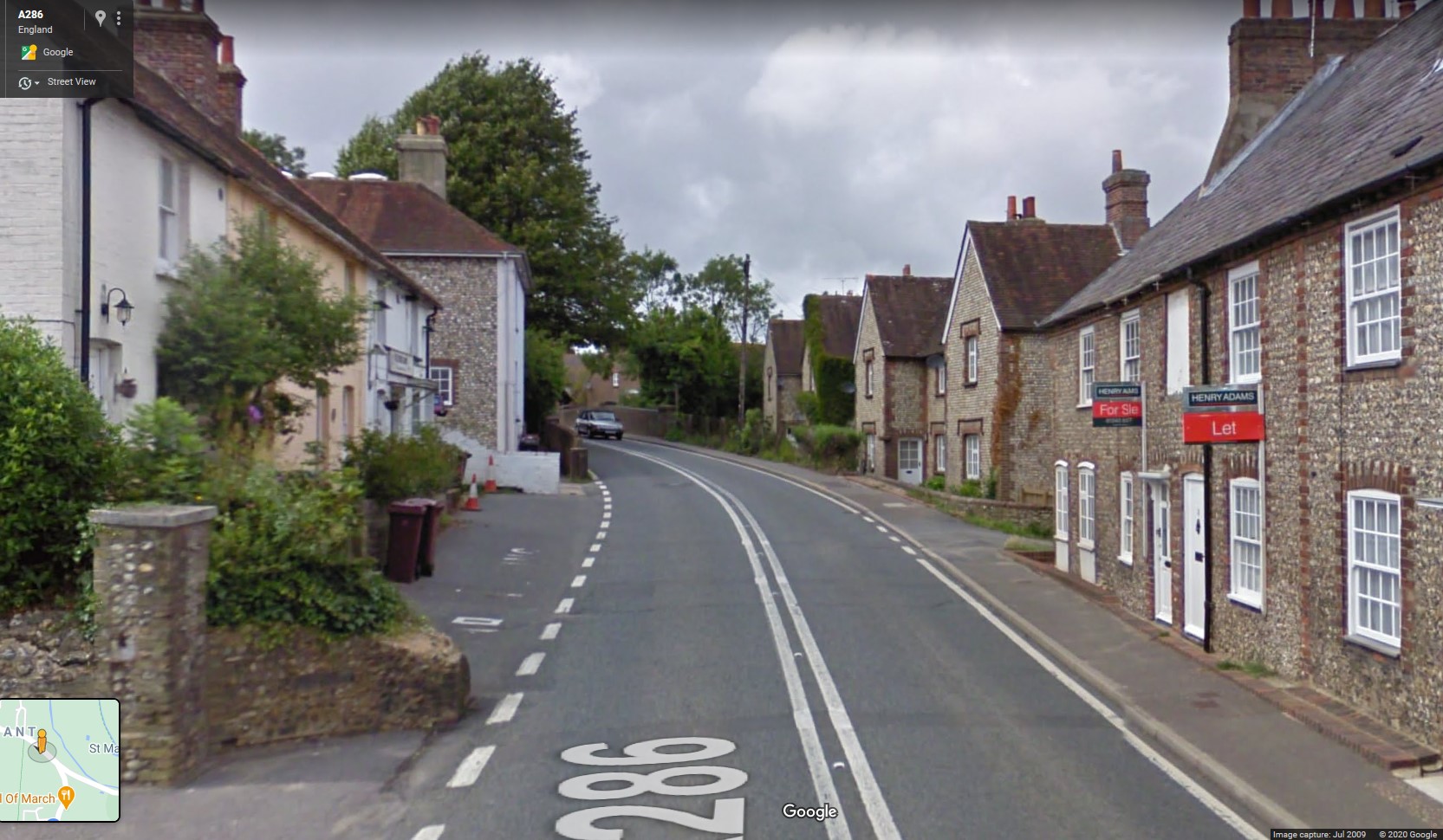 A286, Lavant, Chichester, Sussex - click image to return