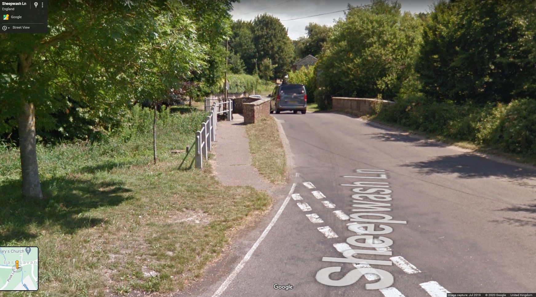 Pook Lane, Chichester - click image to return