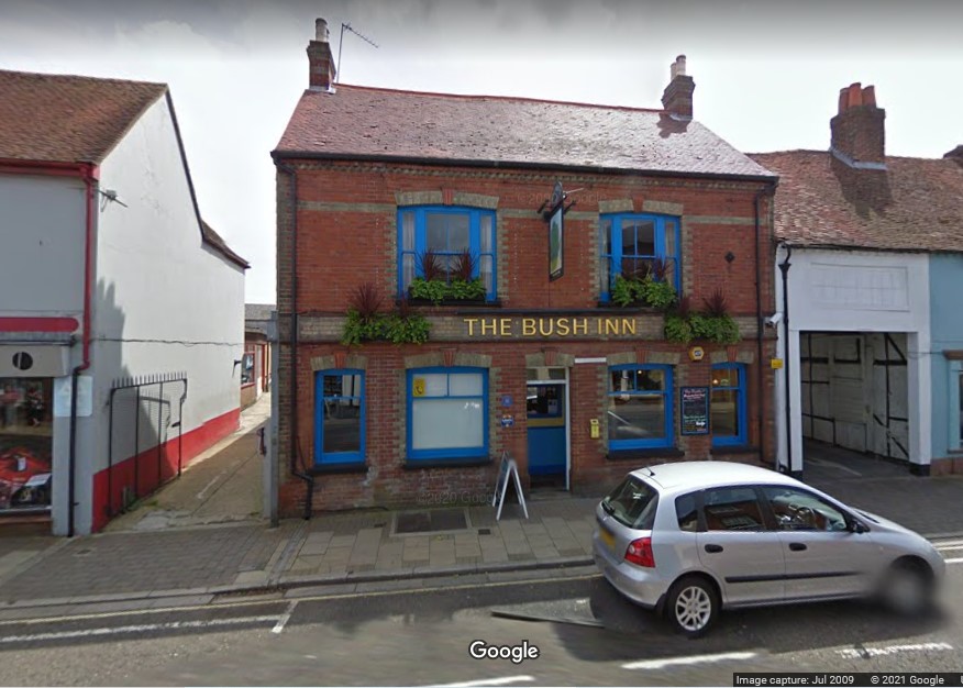 Bush Inn, The Hornet, Chichester, Sussex - click image below to return