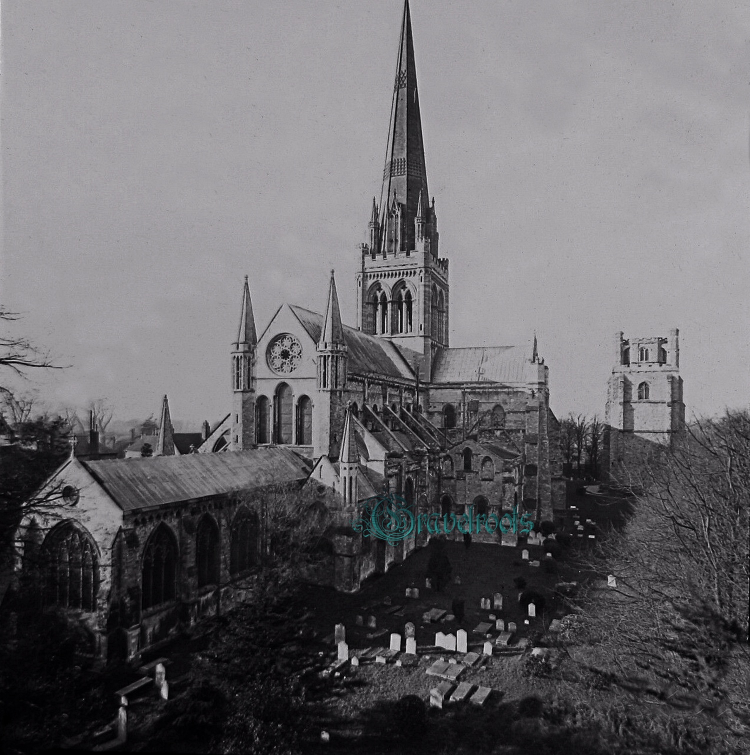 old photo of Chichester, Sussex - click image below to return
