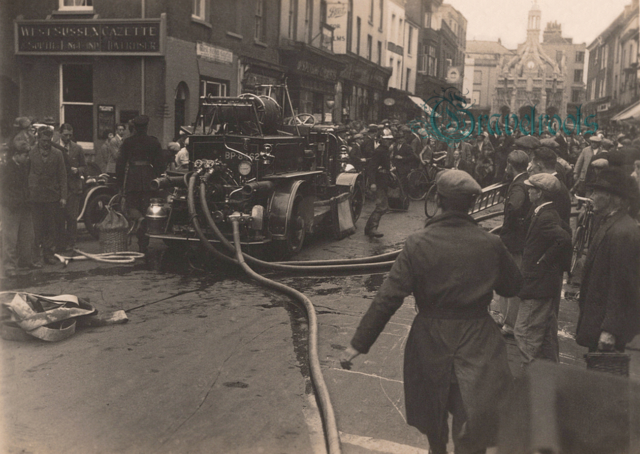 old photo of Chichester, Sussex - click image below to return