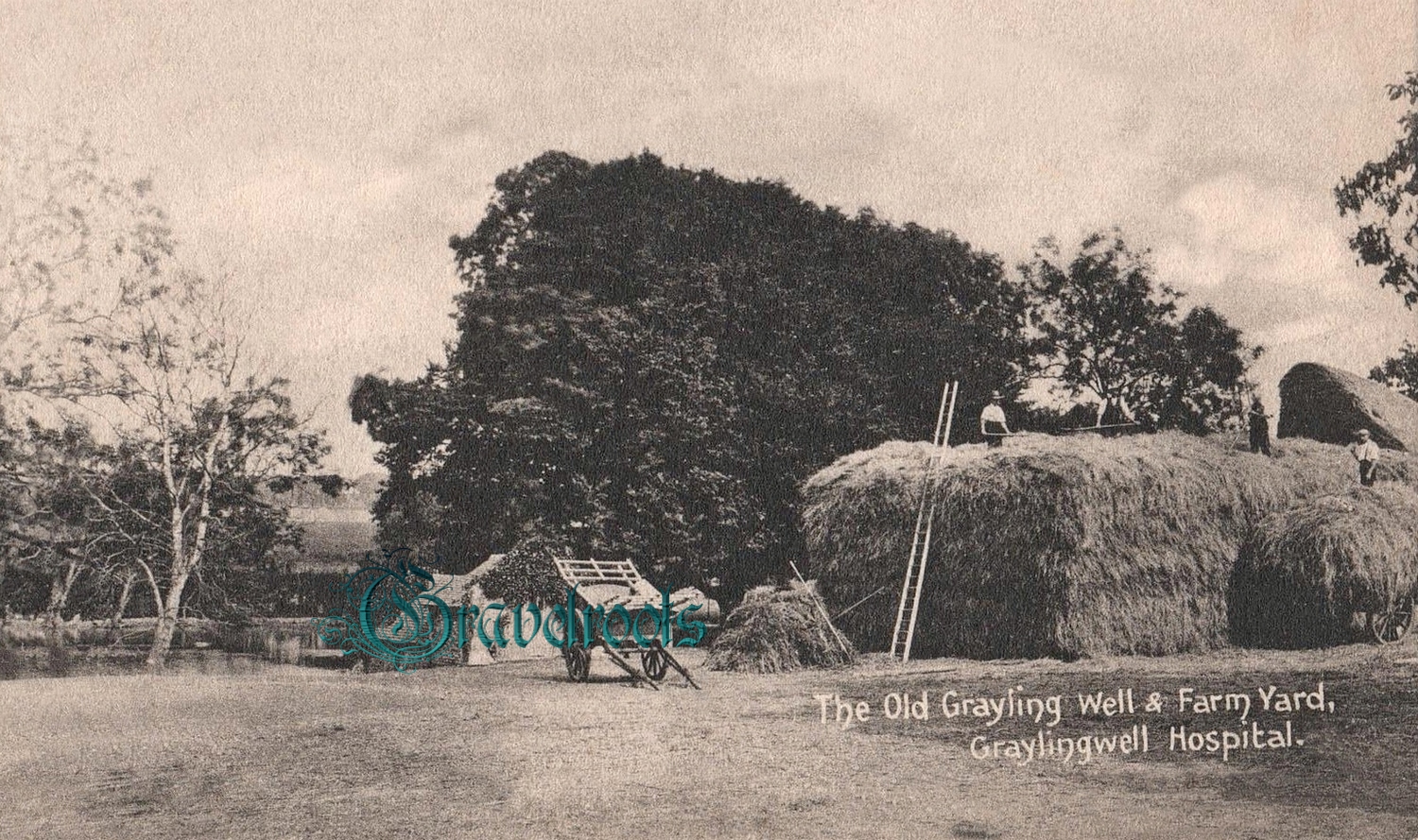  old photo of Grayling Well Chichester, Sussex - click image below to return
