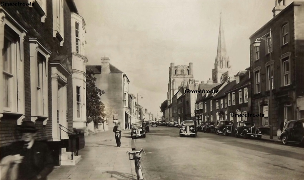 Old photos of West Street, Chichester - click to return