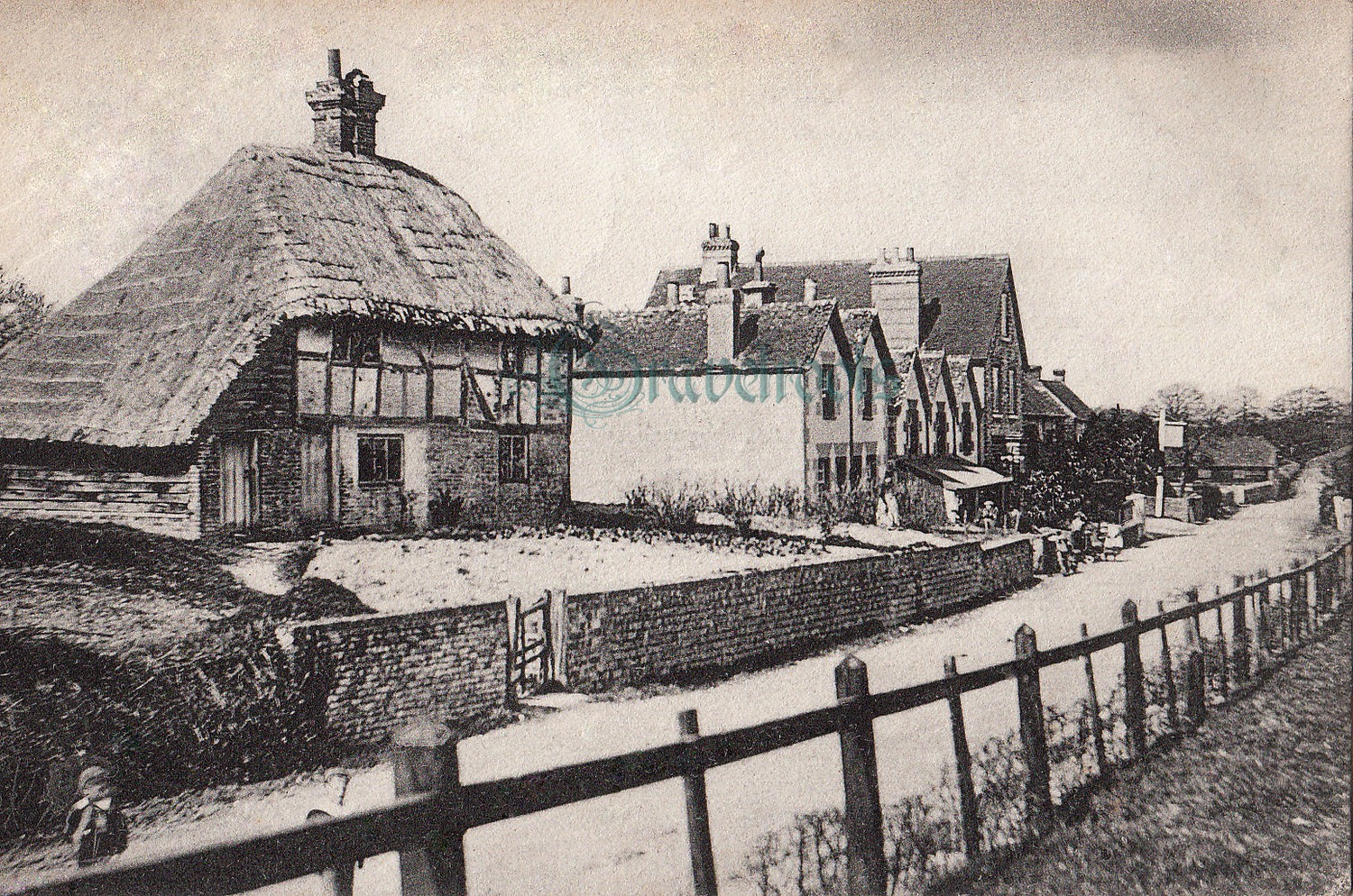 Old Cocking Village -  - click image below to return