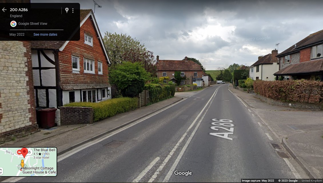 A286 Cocking Village, Sussex - click image to return