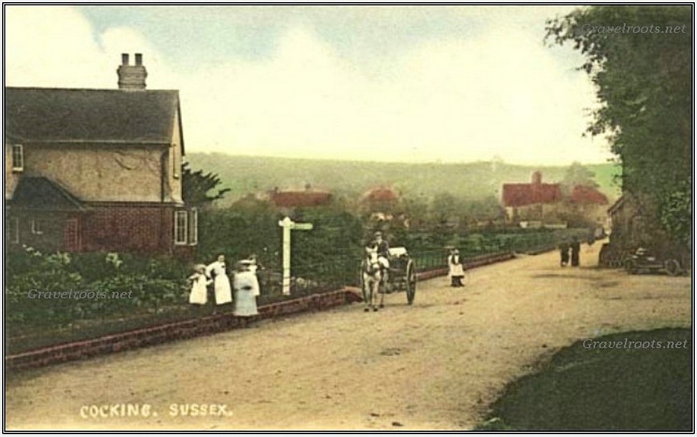 Old Cocking Village - click image to return
