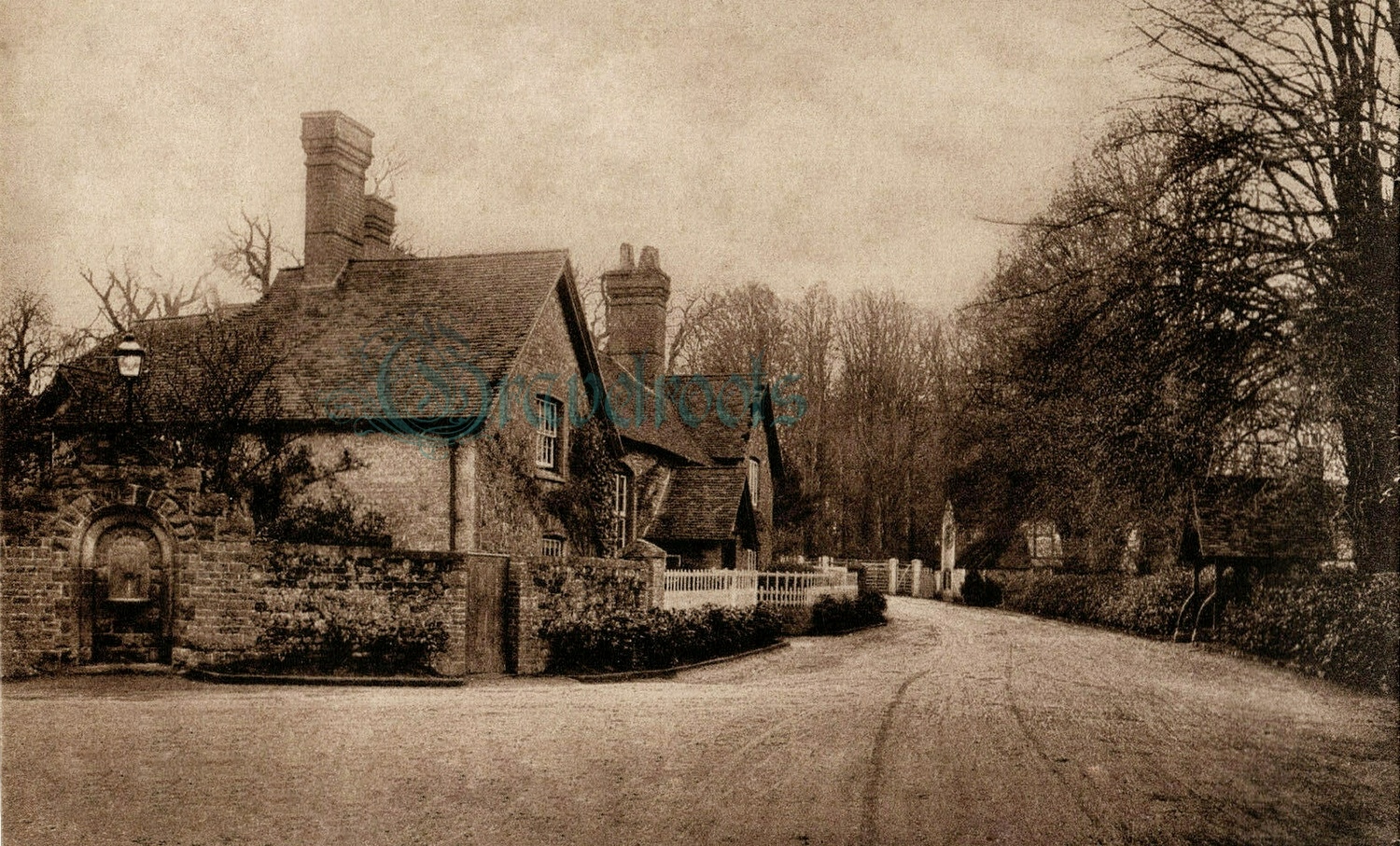  old photo of Easebourne, Sussex - click image to return