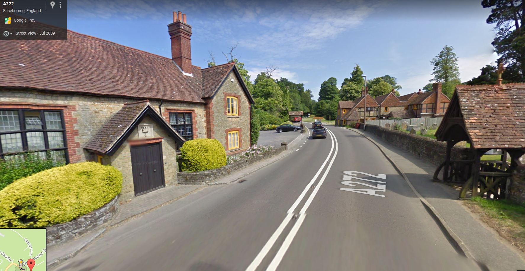 A272 Easebourne, West Sussex - click image to return