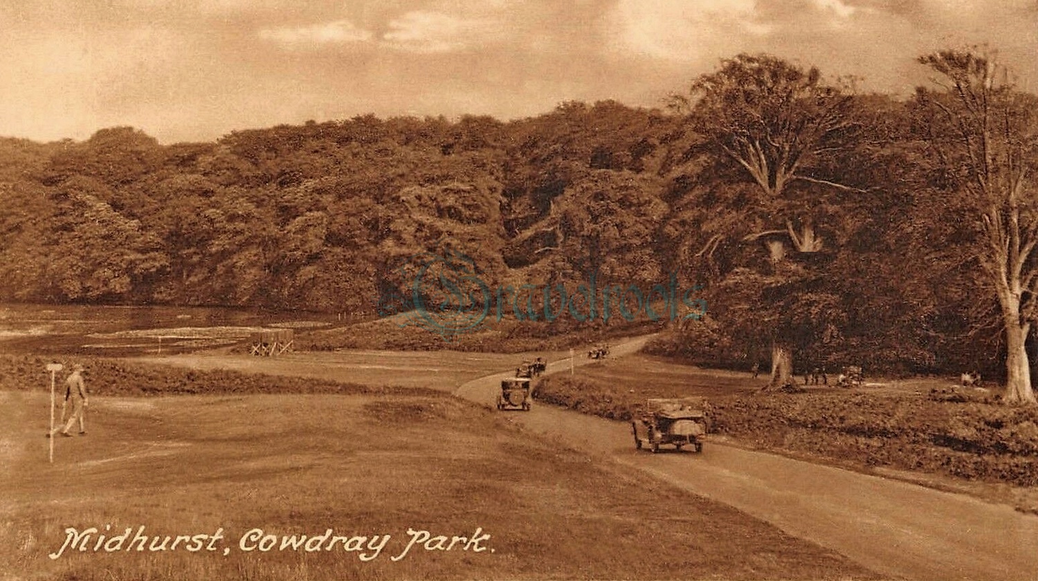  old photo of Easebourne, Sussex - click image below to return