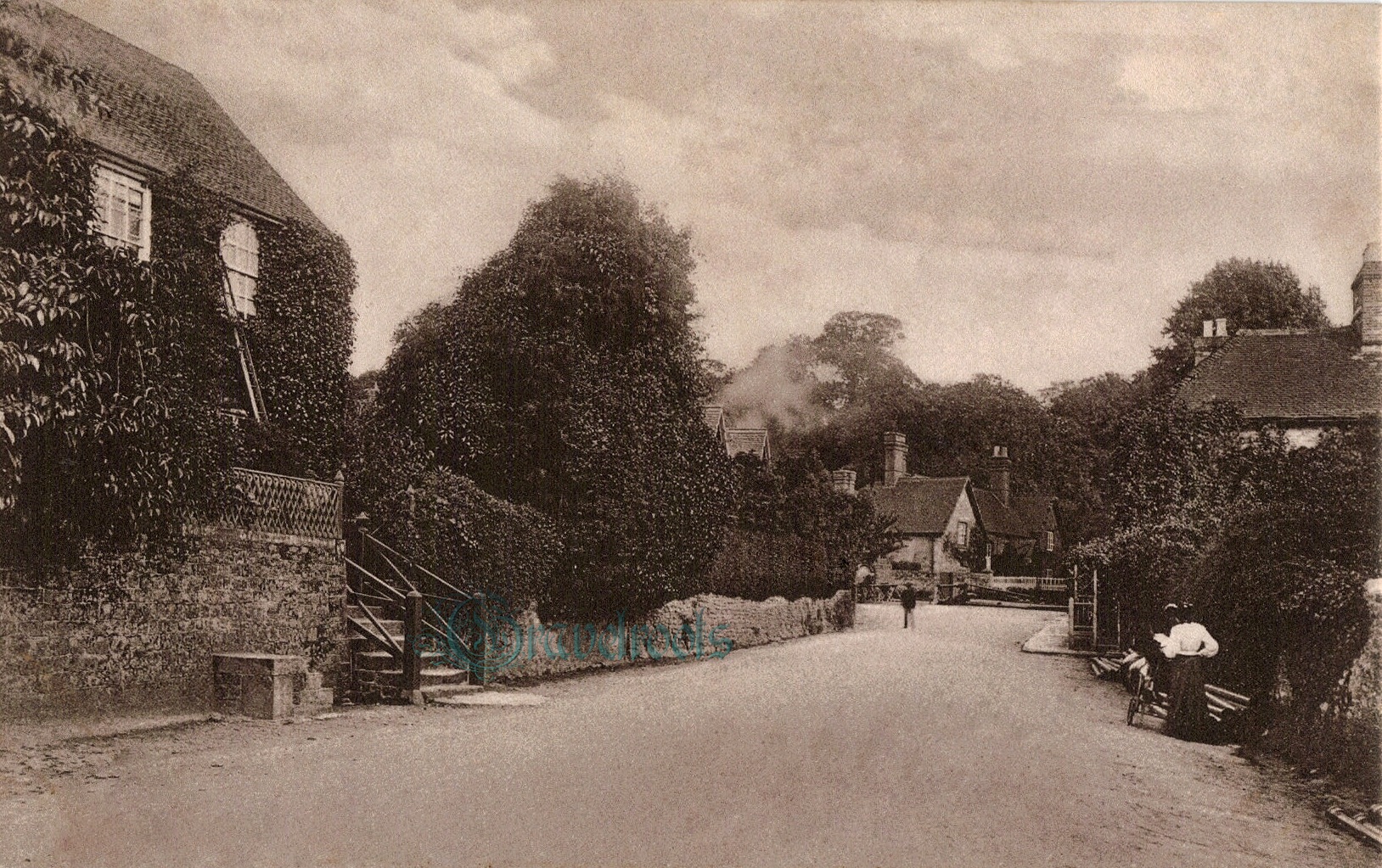 Snow Hill, Old Easebourne - click image below to return