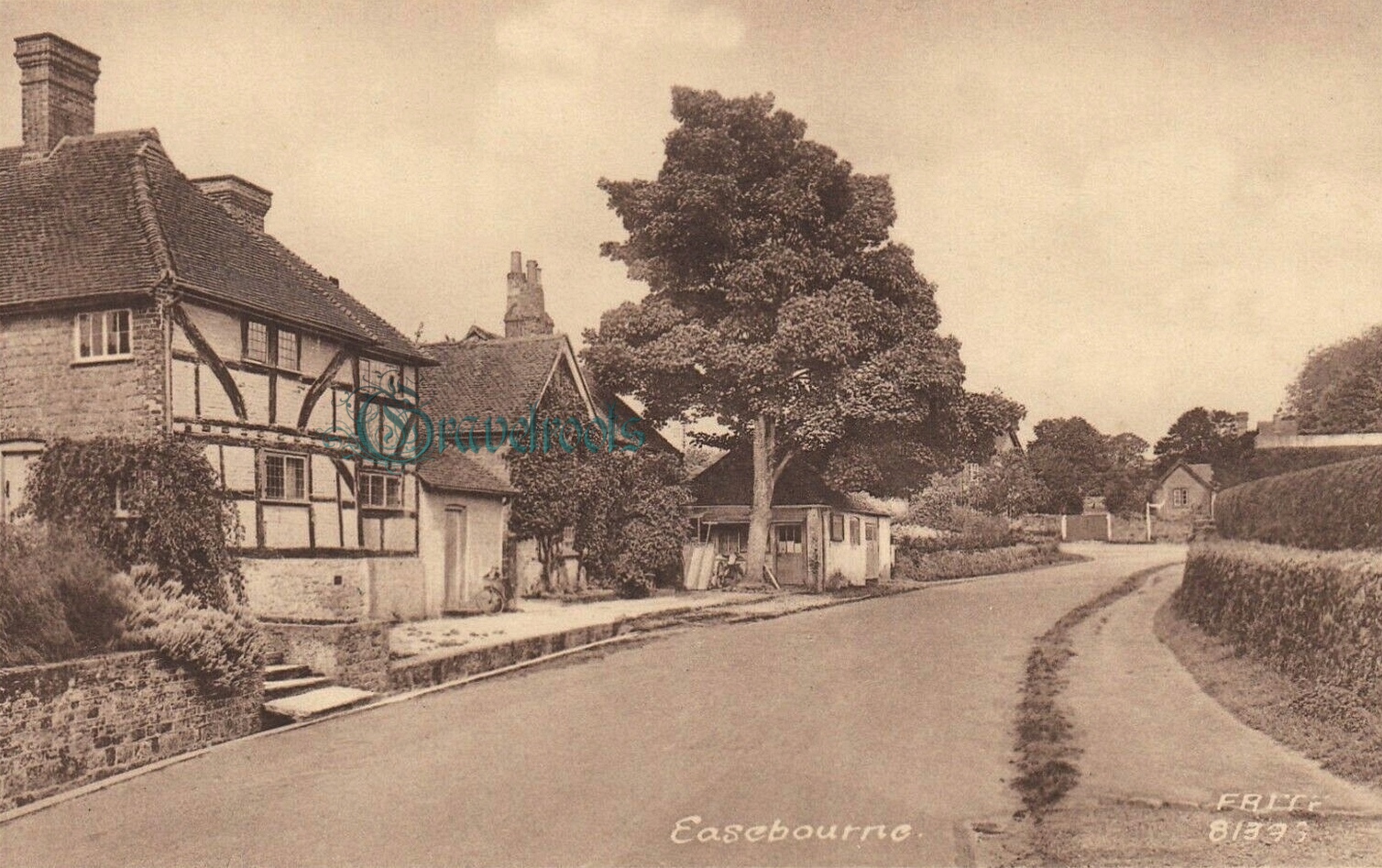  old photo of Easebourne, Sussex - click image below to return