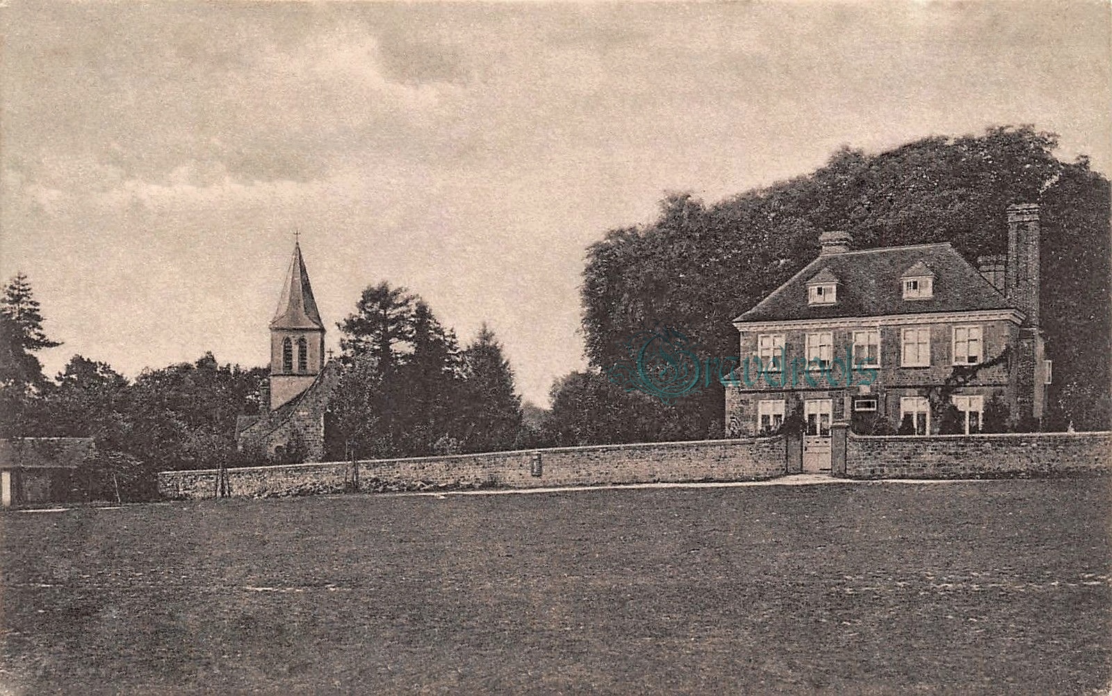  old photo of Church & Green, Fernhurst, Sussex - click image below to return