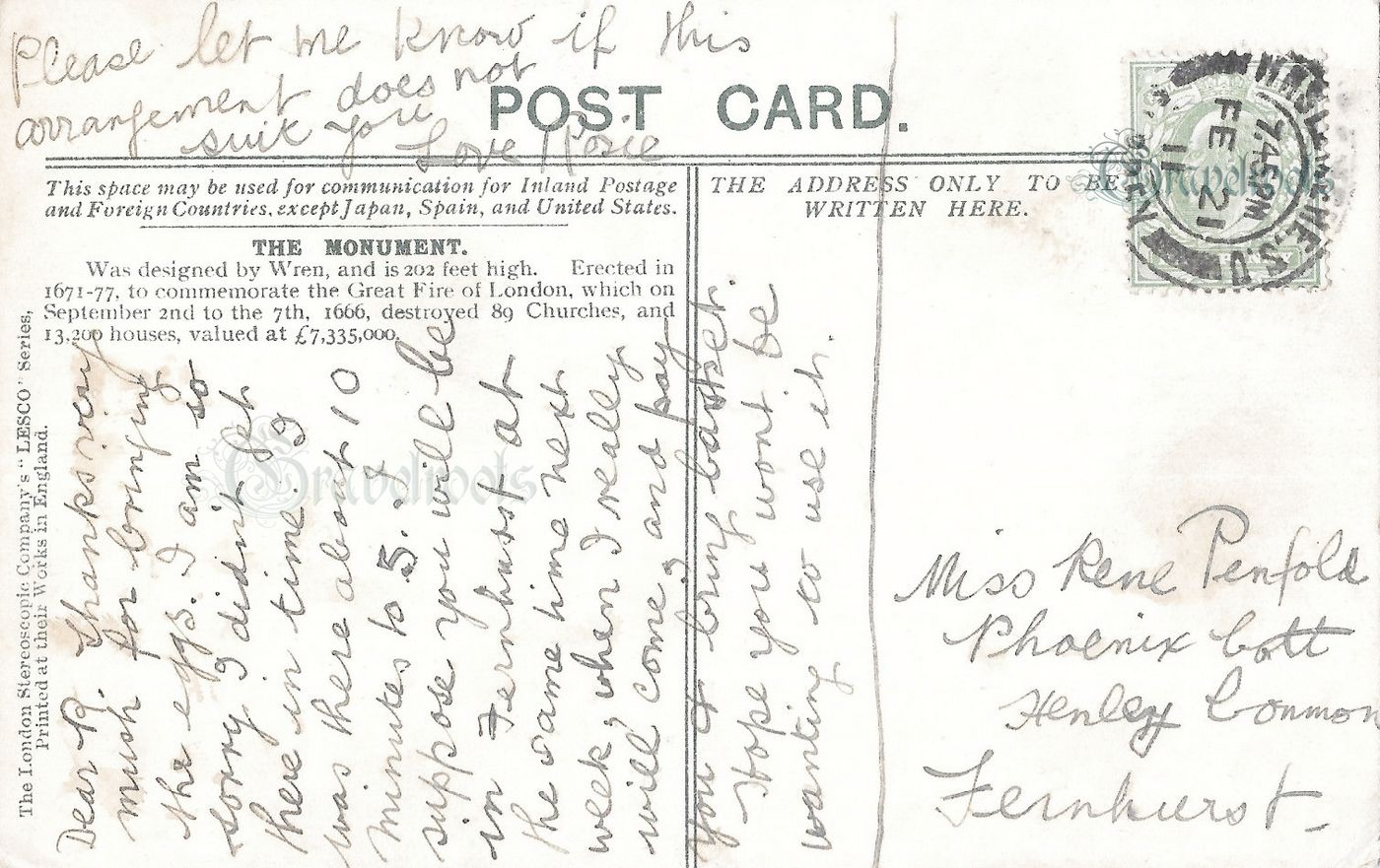 Fernhurst, Sussex - click to return