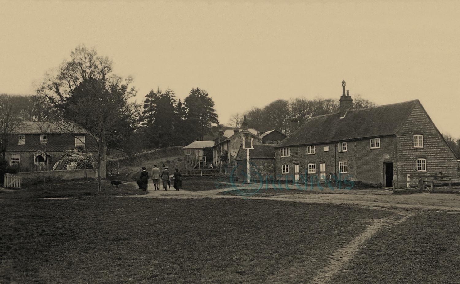  old photo of Fernhurst Village Green, Sussex - click image to return