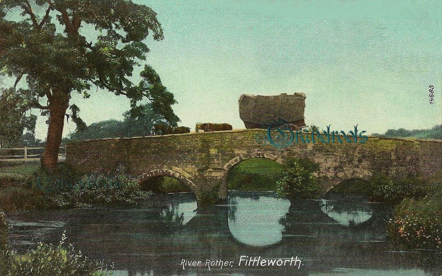 old photo of Fittleworth, Sussex - click image below to return