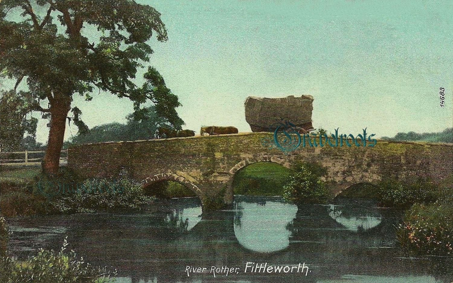 old photo of Fittleworth, Sussex - click image below to return