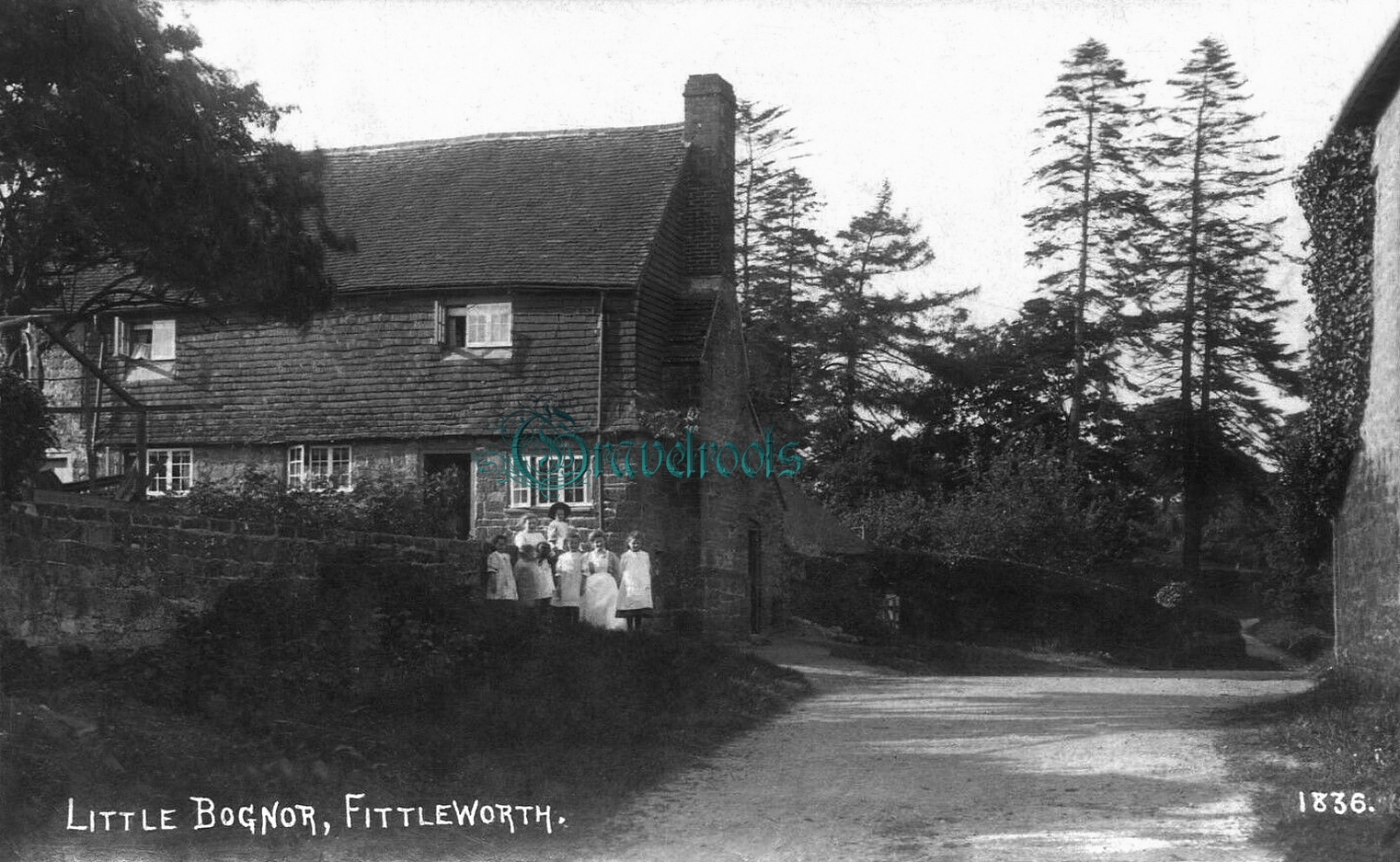 old photo of Little Bognor, Fittleworth, Sussex - click image below to return