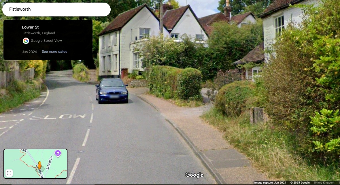 Lower Street, Fittleworth, Sussex - click image to return