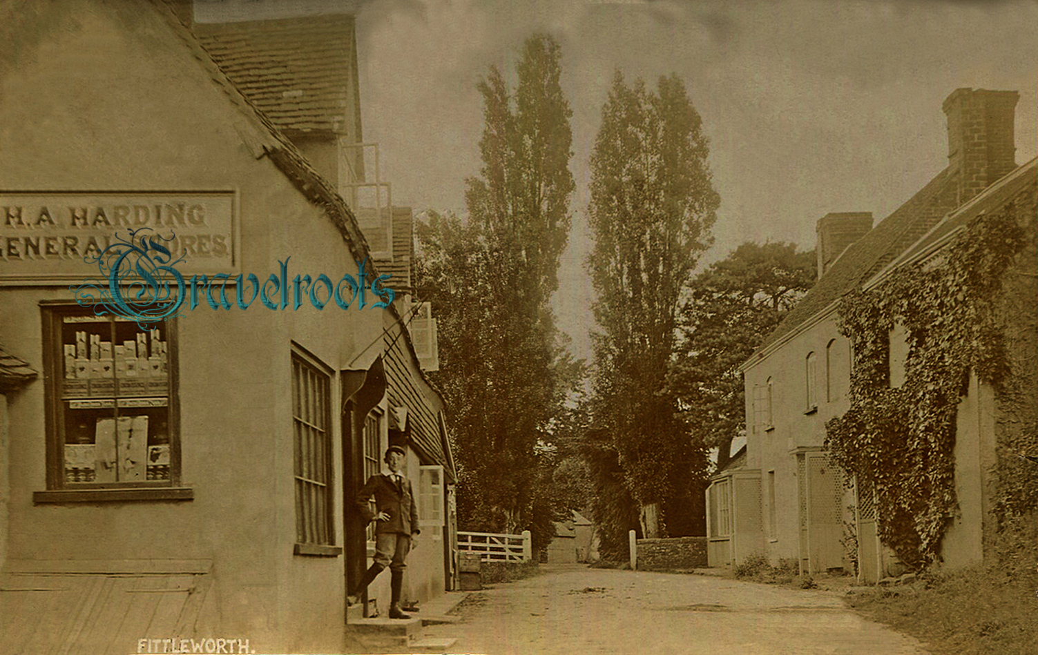  old photo of Fittleworth, Sussex - click image below to return