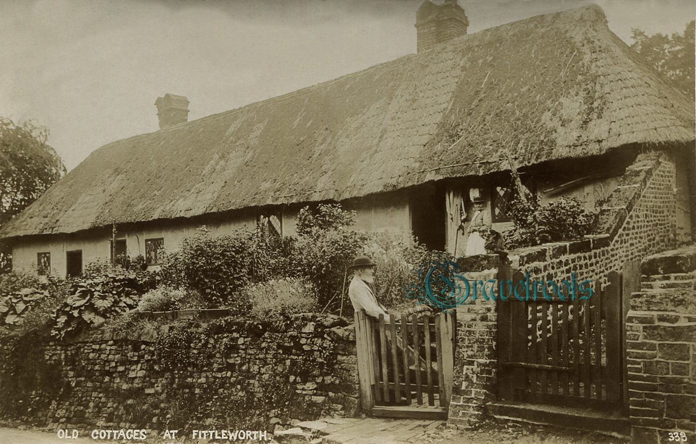 photo of Old Cottages, Fittleworth, Sussex - click image below to return