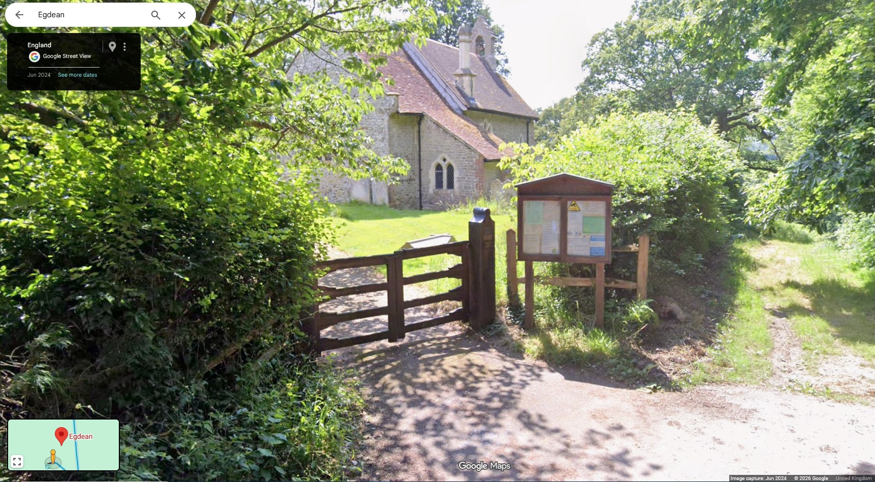 St Bartholomews Church, Egdean, near Fittleworth, Sussex - click image to return