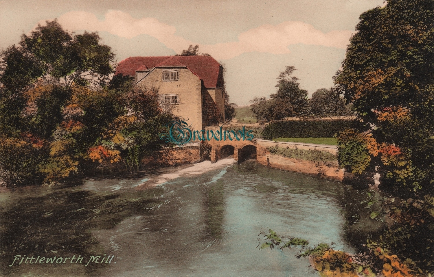 old photo of Fittleworth Mill, Sussex - click image to return