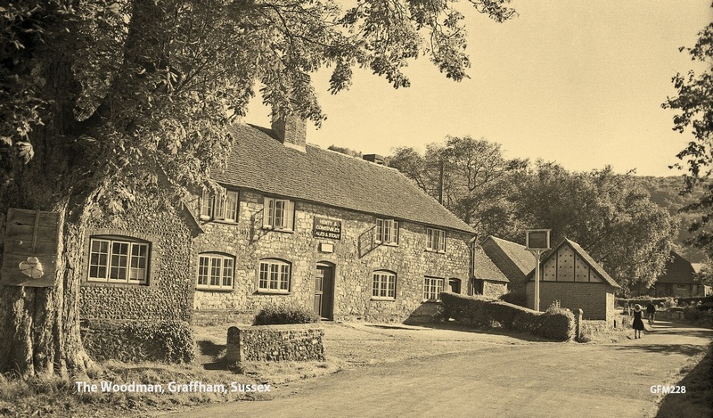  old photo of Graffham, Sussex - click image below to return